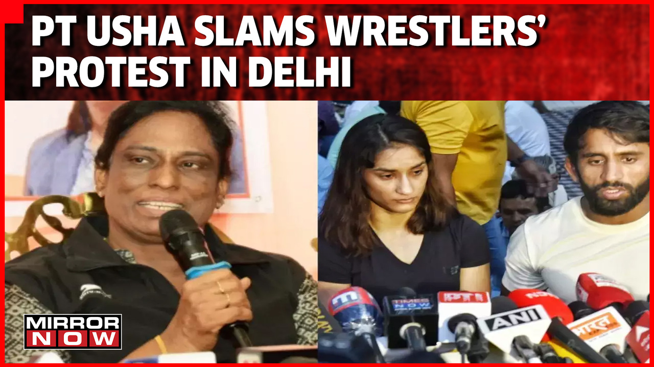 Ioa President Pt Usha Comes Down Heavily On Indian Wrestlers For Staging Protest On Streets 2443