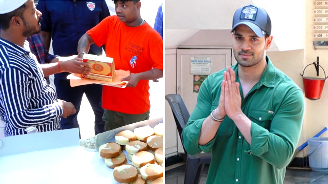 Sooraj Pancholi distributes sweets after being acquitted in Jiah Khan case