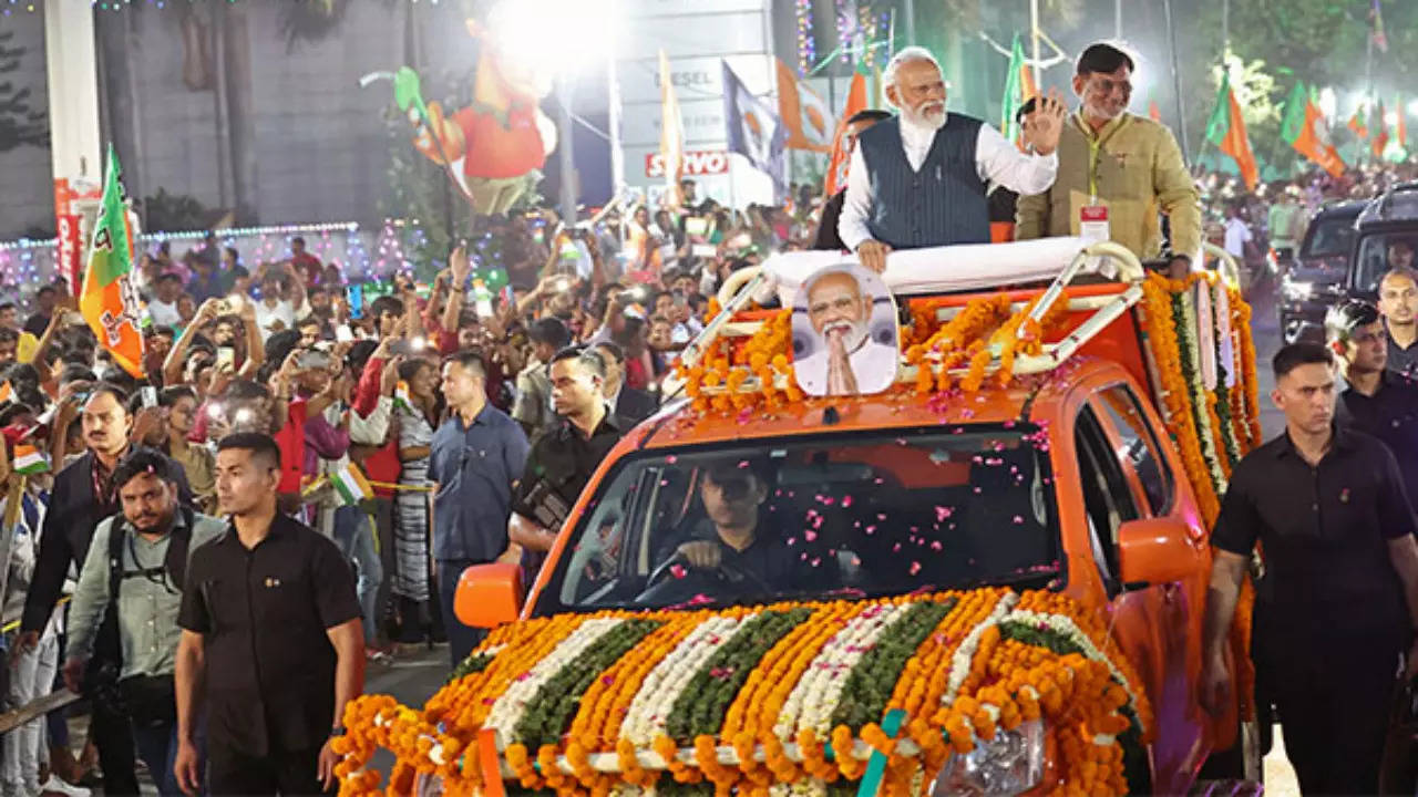 PM Modi to Hold BJP's Roadshow in Bengaluru Today