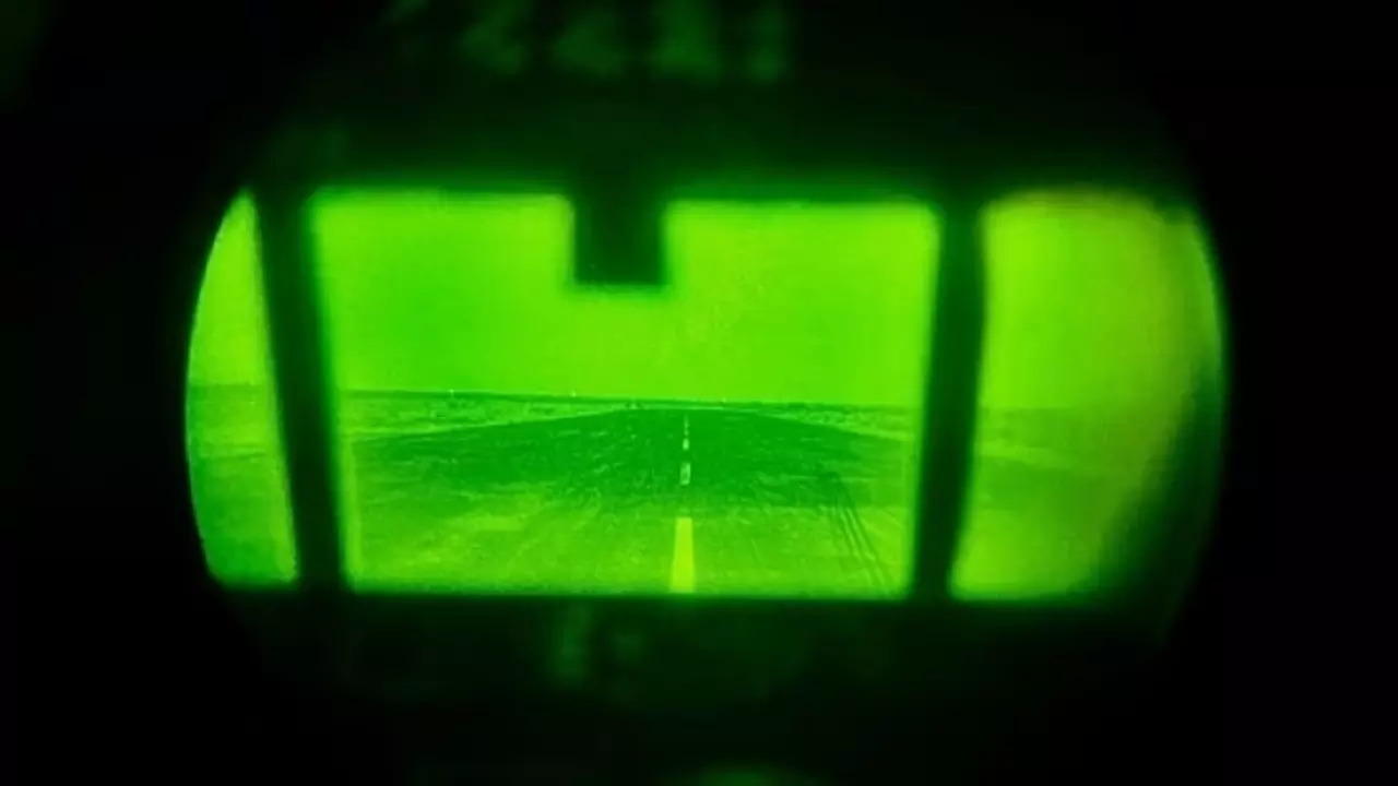 ​IAF pilots using night vision goggles to land at Sudan airstrip