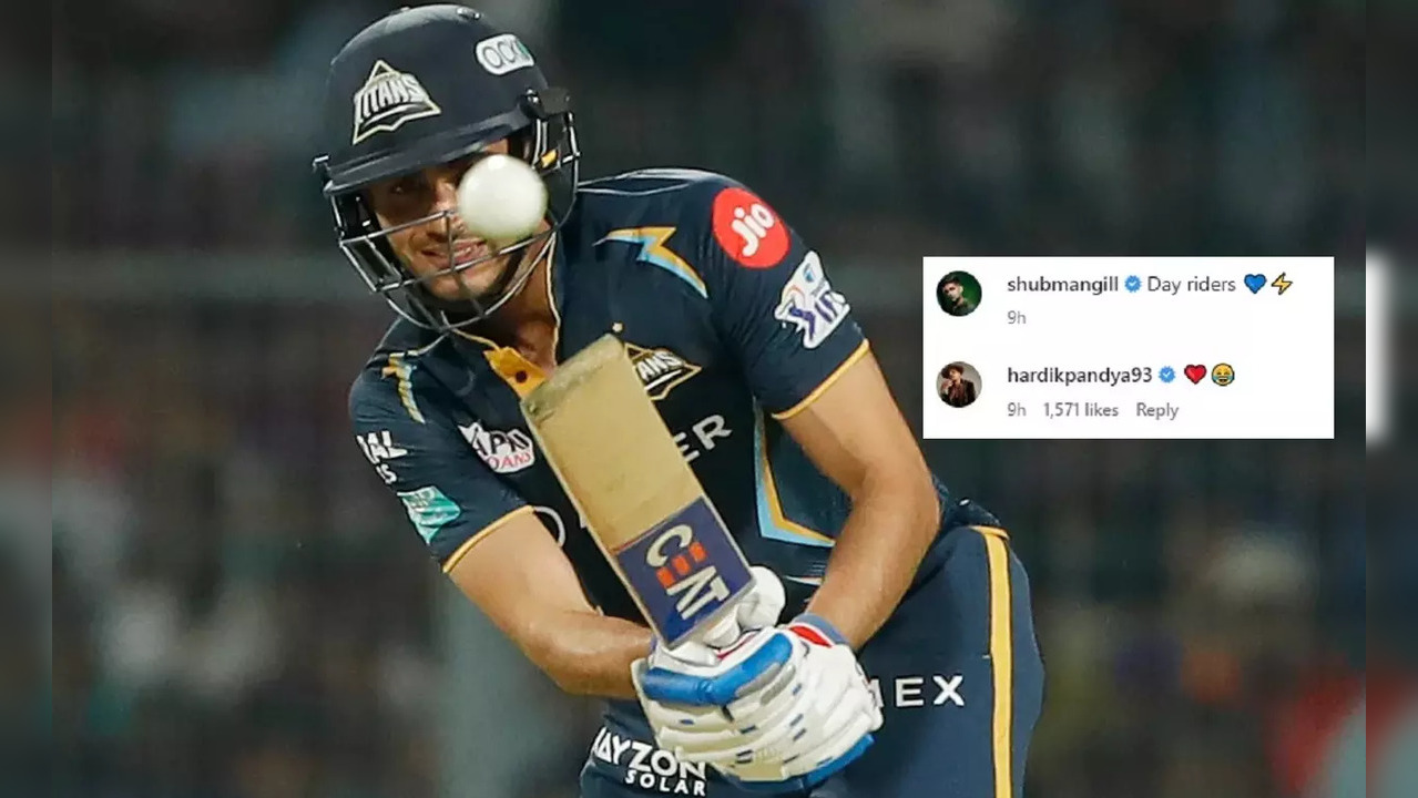 Shubman Gill IPL 2023 GT vs KKR Instagram post