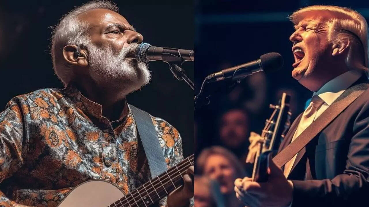 AI Images Of PM Narendra Modi And Other World Leaders As Rock Stars Go