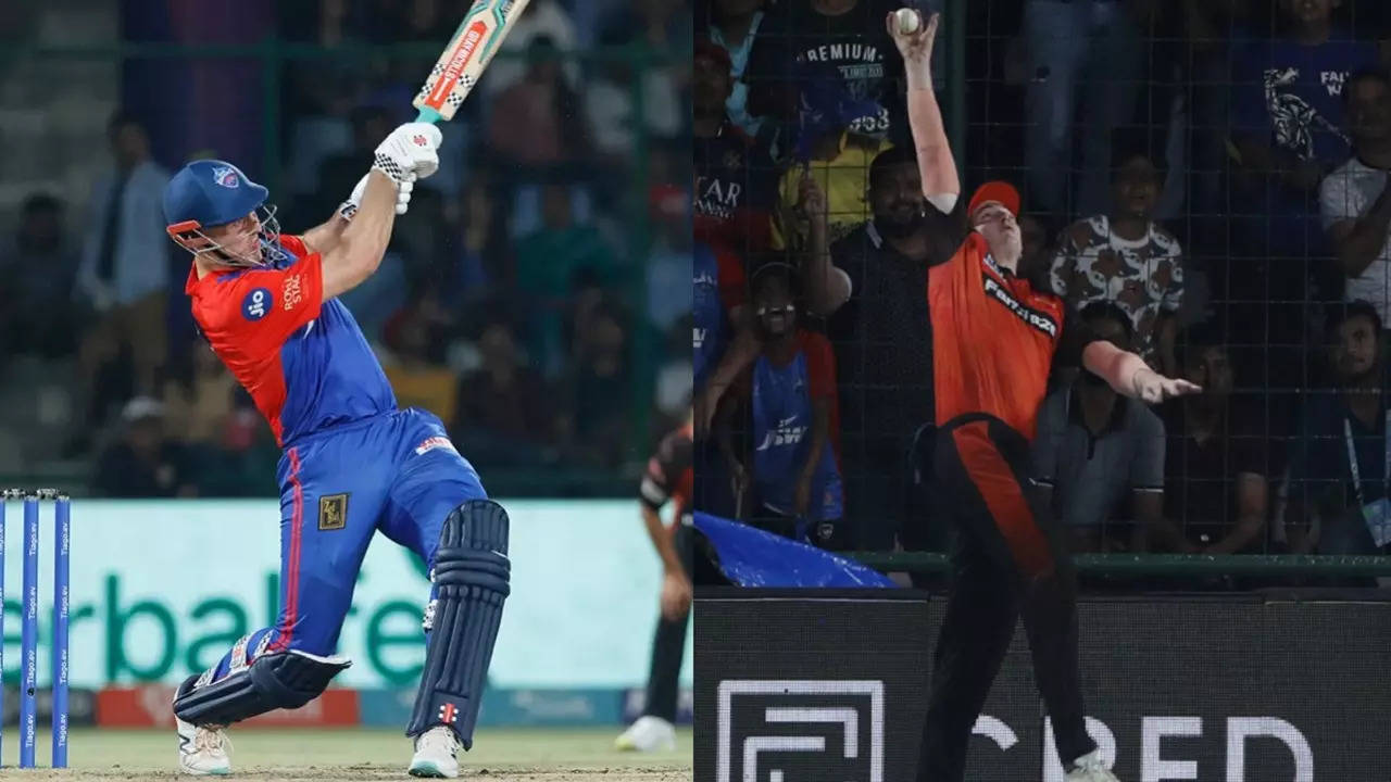 Hary Brook Catch Mitchell Marsh Gesture IPL 2023 DC vs SRH