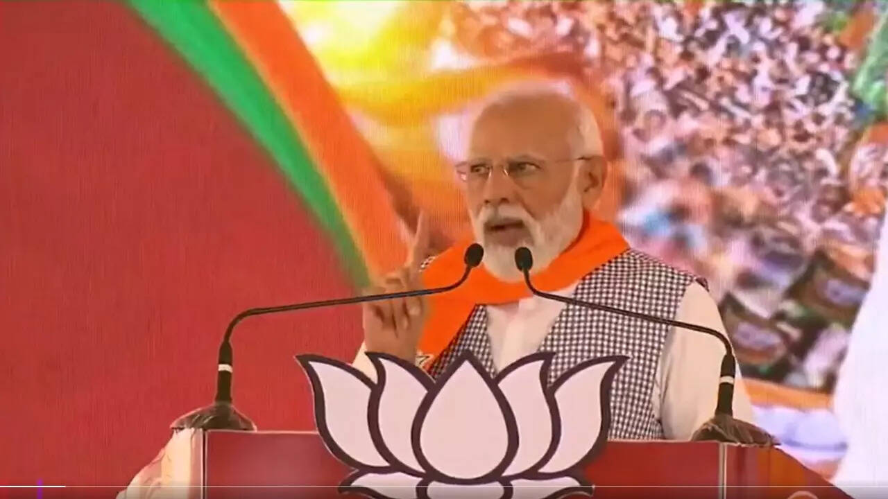 Karnataka Elections 'A Congress PM Once Said...'PM Narendra Modi