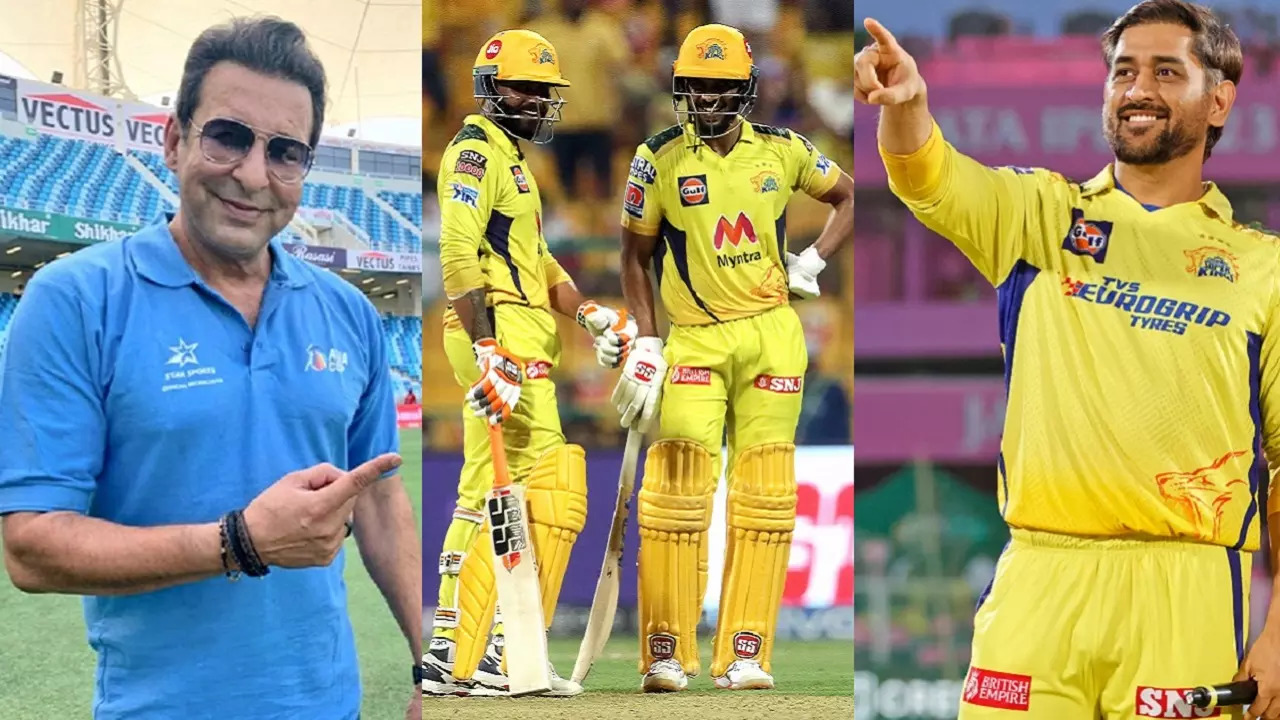 Wasim Akram picks CSK next captain after MS Dhoni