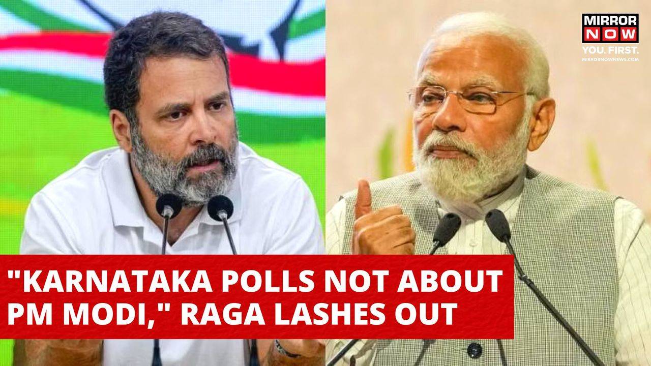 Rahul Gandhi Attacks PM Modi At A Public Rally, Says 'Karnataka ...