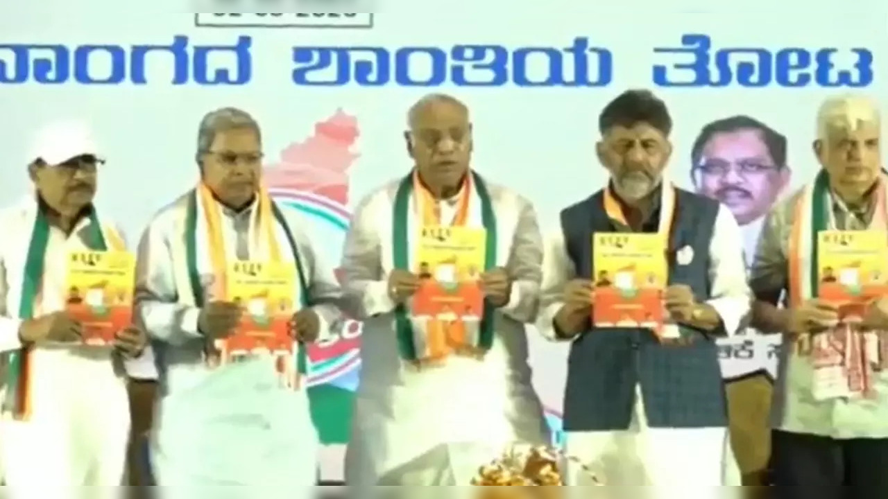 Congress' Karnataka Manifesto Out