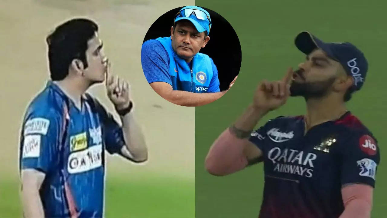 Anil Kumble Slams Virat Kohli And Gautam Gambhir For Ugly Brawl