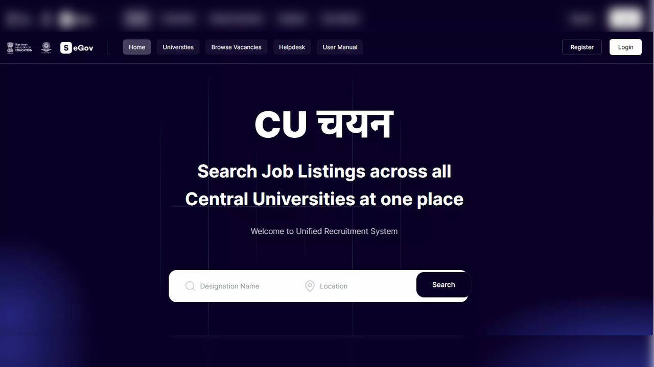 UGC Launches CU Chayan Portal For Faculty Recruitment In Central