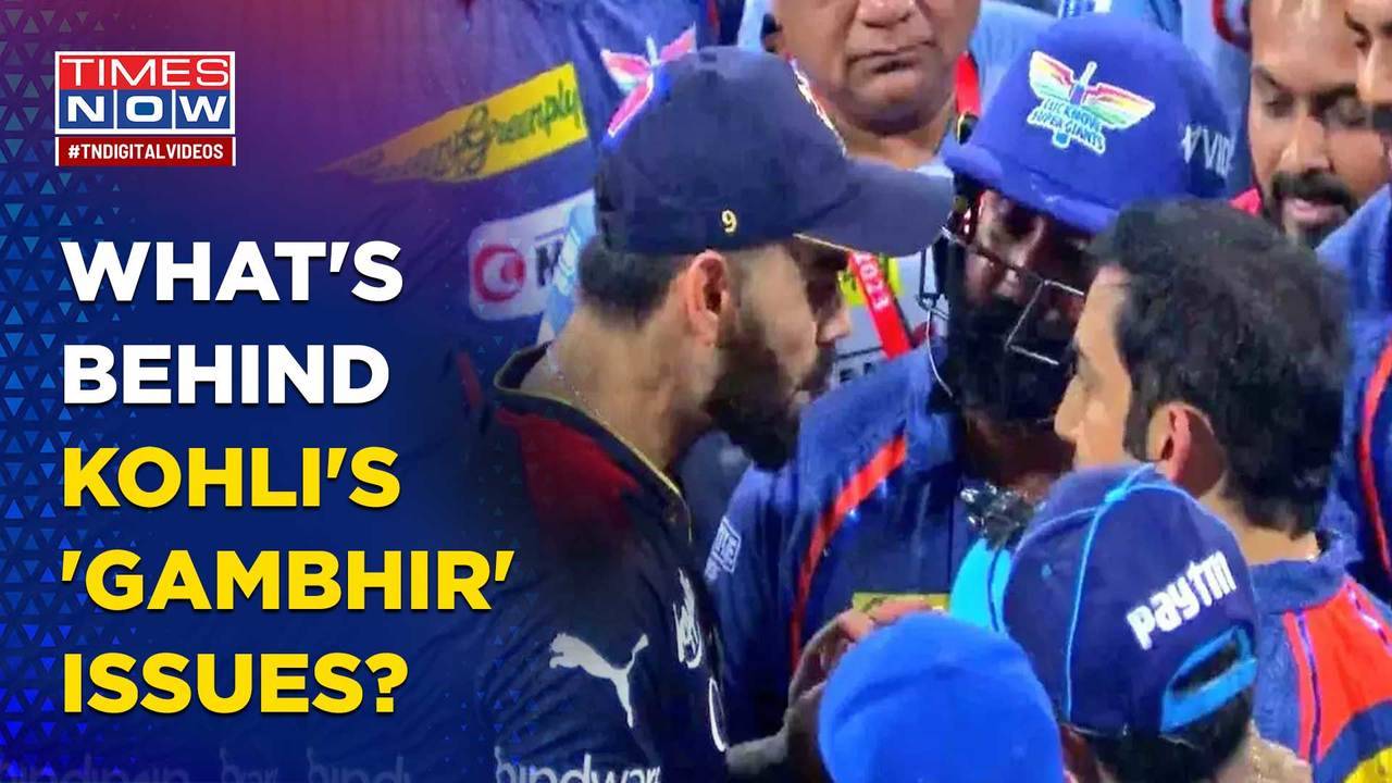 ‘virat Ipl Row Kohlis Spat With Gautam Gambhir Turns Ugly Post Lsg Vs Rcb Ipl Match Bcci 2594