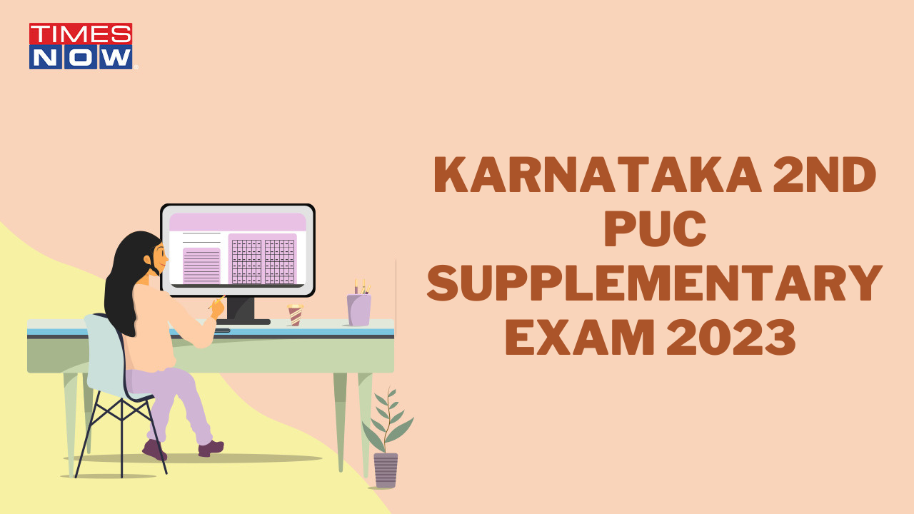 Karnataka 2nd PUC Supplementary Exam 2023 Time Table