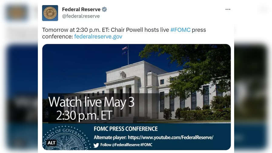 LIVE US Fed Meeting 25 bps hike announced, FOMC committee