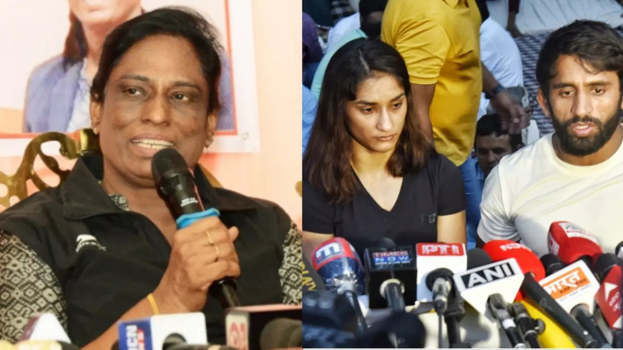 PT Usha Assures Protestinf Wrestlers