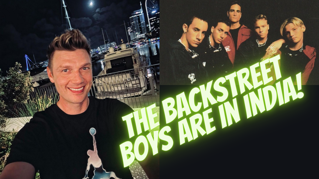 The Backstreet Boys are in India!