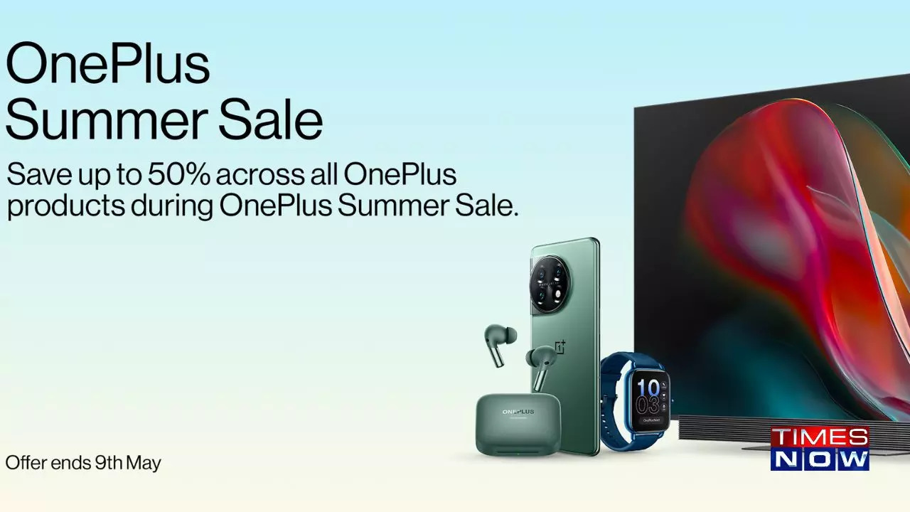 OnePlus Summer Sale 2023: Big Discounts on Smartphones, TVs and More! | Details Inside